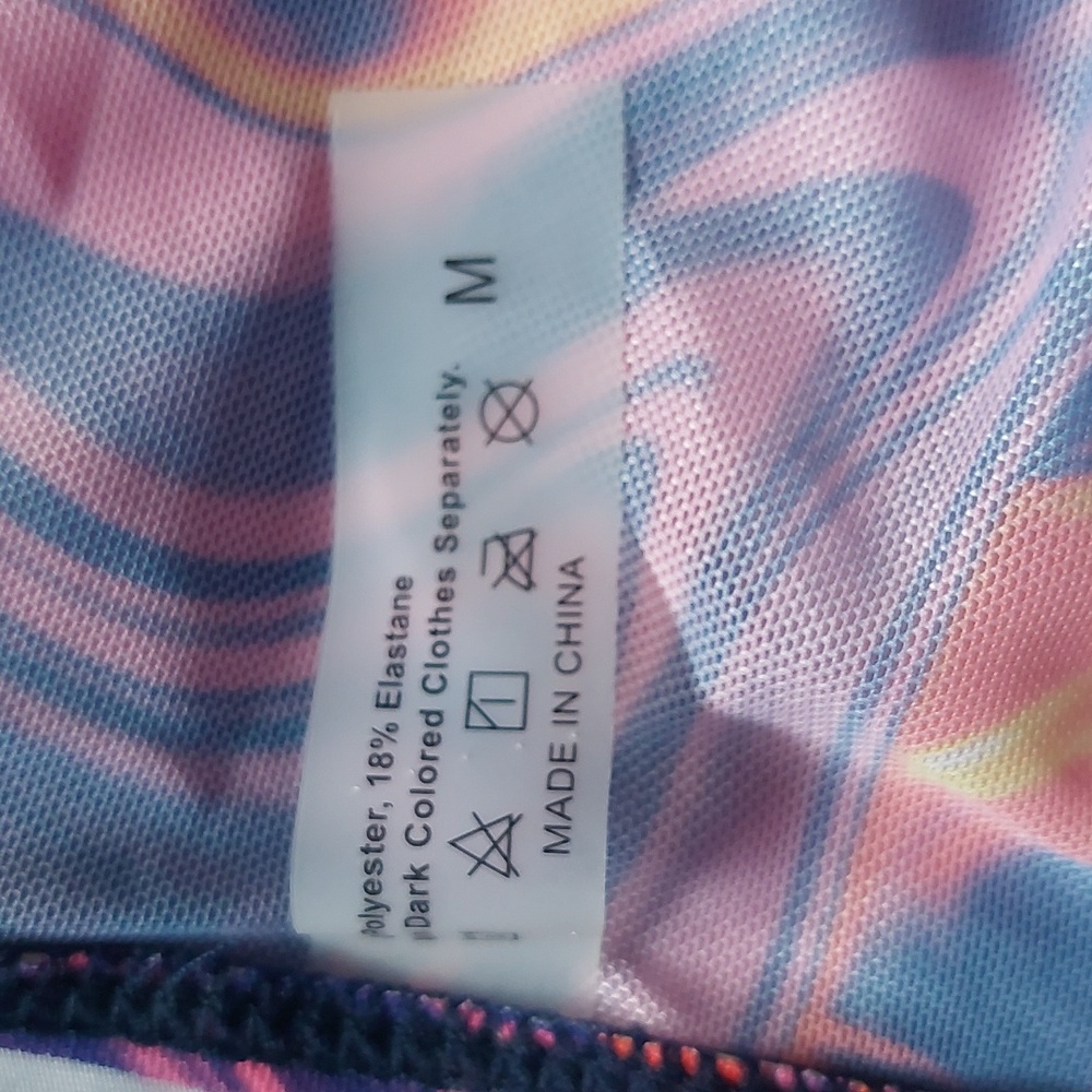Bikini women's set skirt‎ summer tie Dye size M - Picture 5 of 12